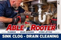 Sink Clog - Drain Cleaning 